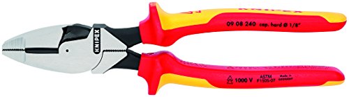 Knipex 09 08 240 SBA 95-Inch Insulated Ultra-High Leverage Linemans Pliers